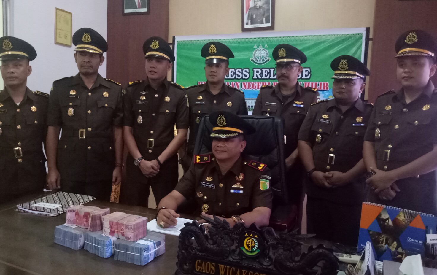 Kejari Rohil Teliti Berkas Tersangka Korupsi Proyek Danau Buatan