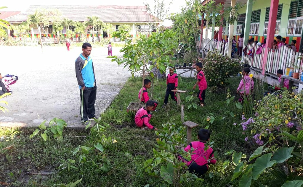 SDN 006 Raja Bejamu Rohil Bersiap Untuk Penilaian Adiwiyata Tingkat Provinsi Riau
