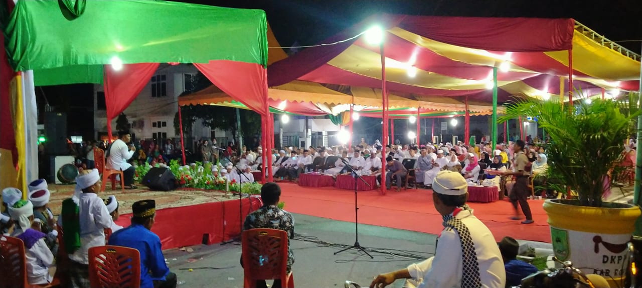 Ribuan Masyarakat Rohil Antusias Hadiri Tablig Akbar Sambut Tahun Baru