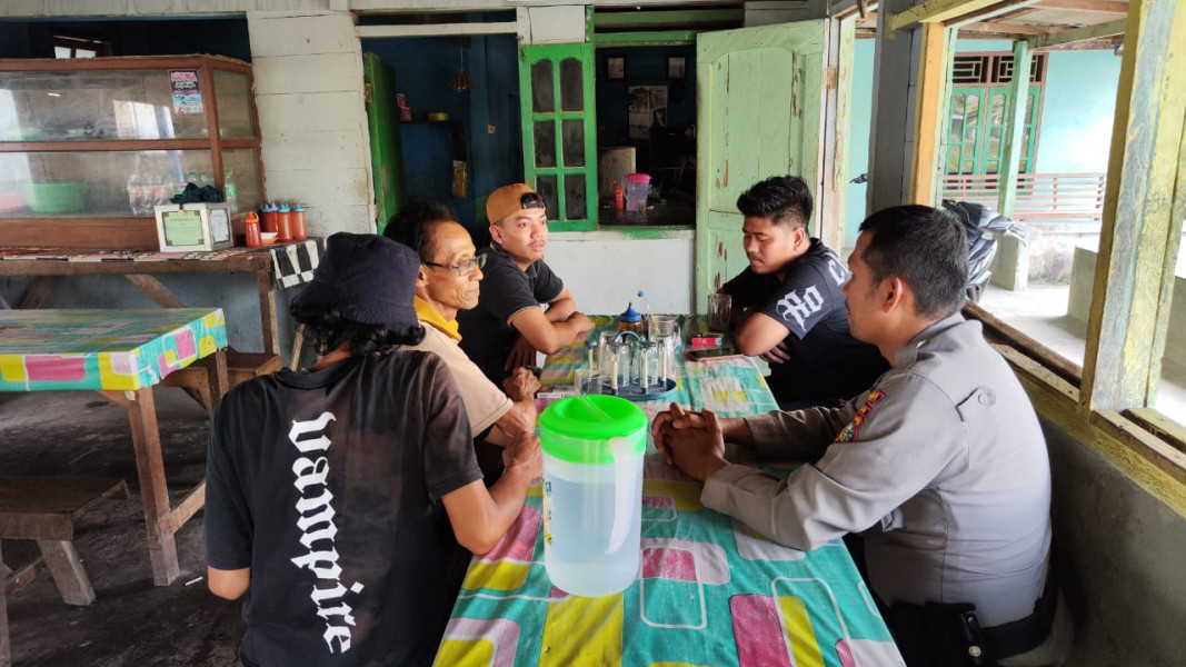 Polsek Bangko Pusako Cooling System Masyarakat di Jln H. Annas Maamun