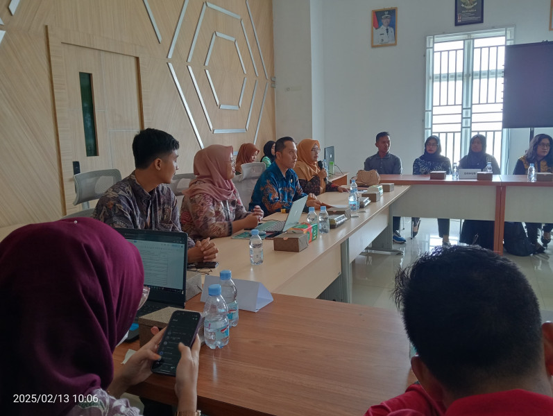 Diskominfotiks Rohil Mantapkan Langkah, Targetkan IPS Diatas 2,76 Pada Coaching EPSS 2025