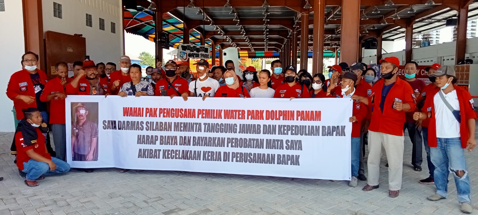 Pemuda Batak Bersatu Pekanbaru dan DPP Forum LSM Riau Bersatu  Pengusaha Waterpark Dolphin