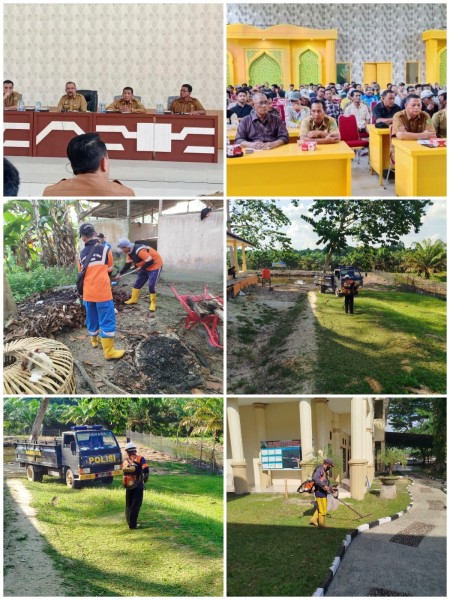 DLH Rohil Lakukan Berbagai Persiapan Sambut Kedangan Kapolda Riau DLH Rohil Lakukan Berbagai Persiapan Sambut Kedangan Kapolda Riau