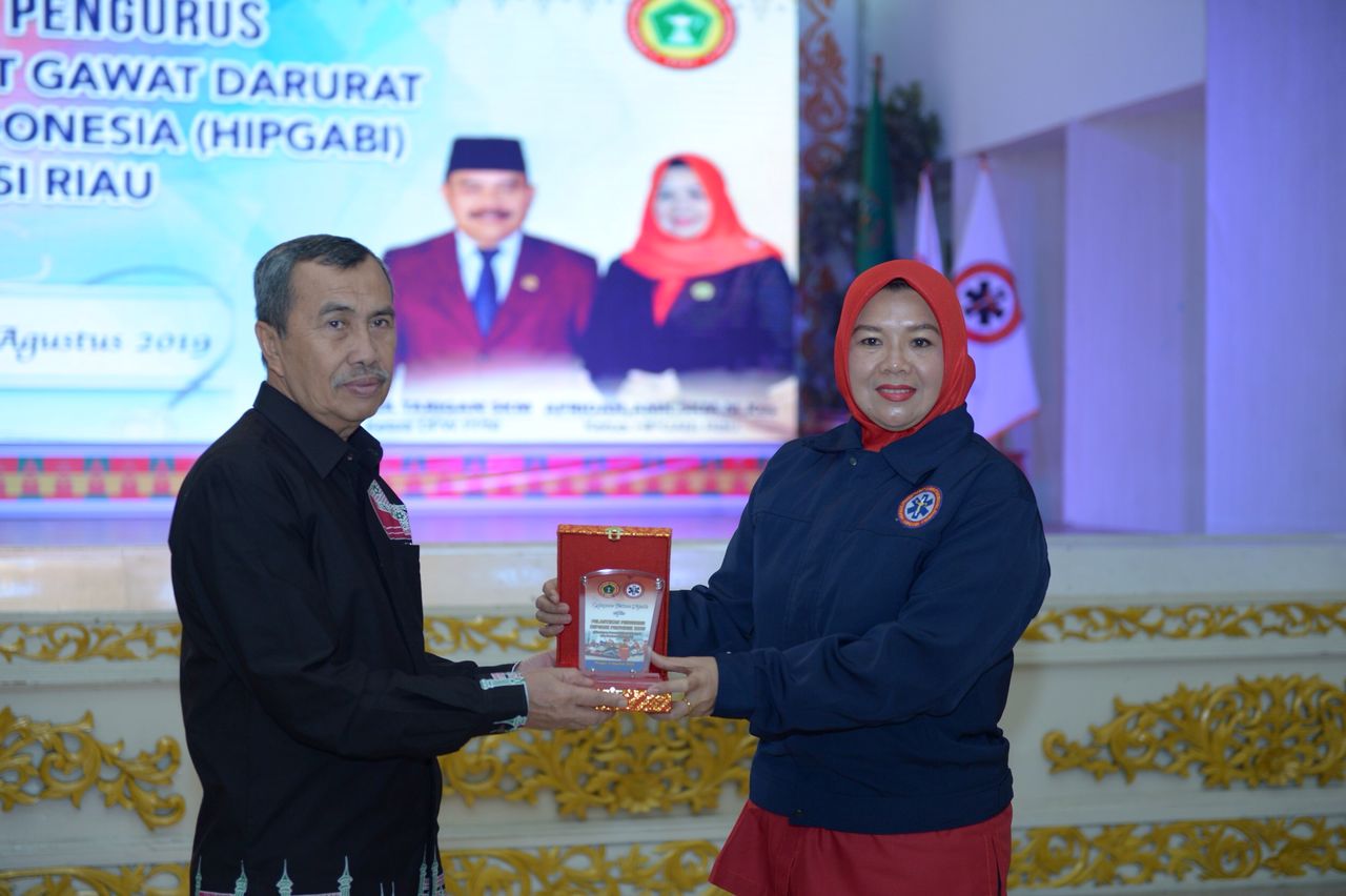 Afridah Putri Terbaik Rohil Nahkodai HIPGABI Riau Periode 2019 - 2024