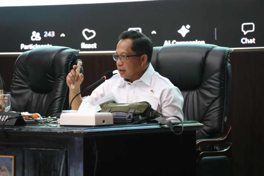 Mendagri Dorong Kolaborasi Kejar Target Pemulihan Pascabencana Sumatera
