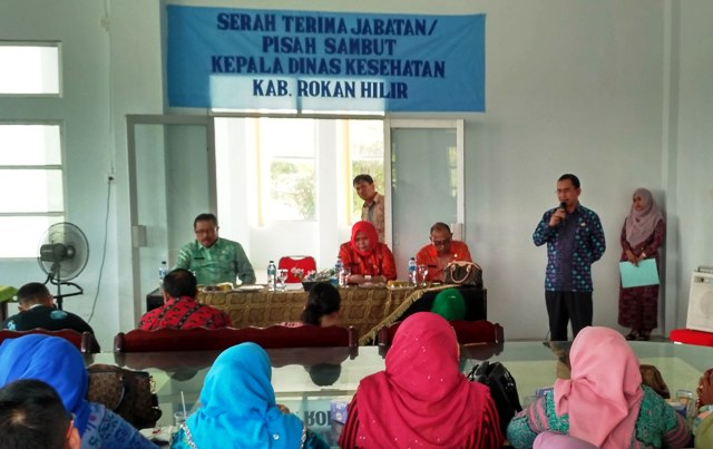 Sebagai Kadiskes Rohil Dahniar Harapkan Dukungan & Kerjasama Sebagai Kadiskes Rohil Dahniar Harapkan Dukungan & Kerjasama