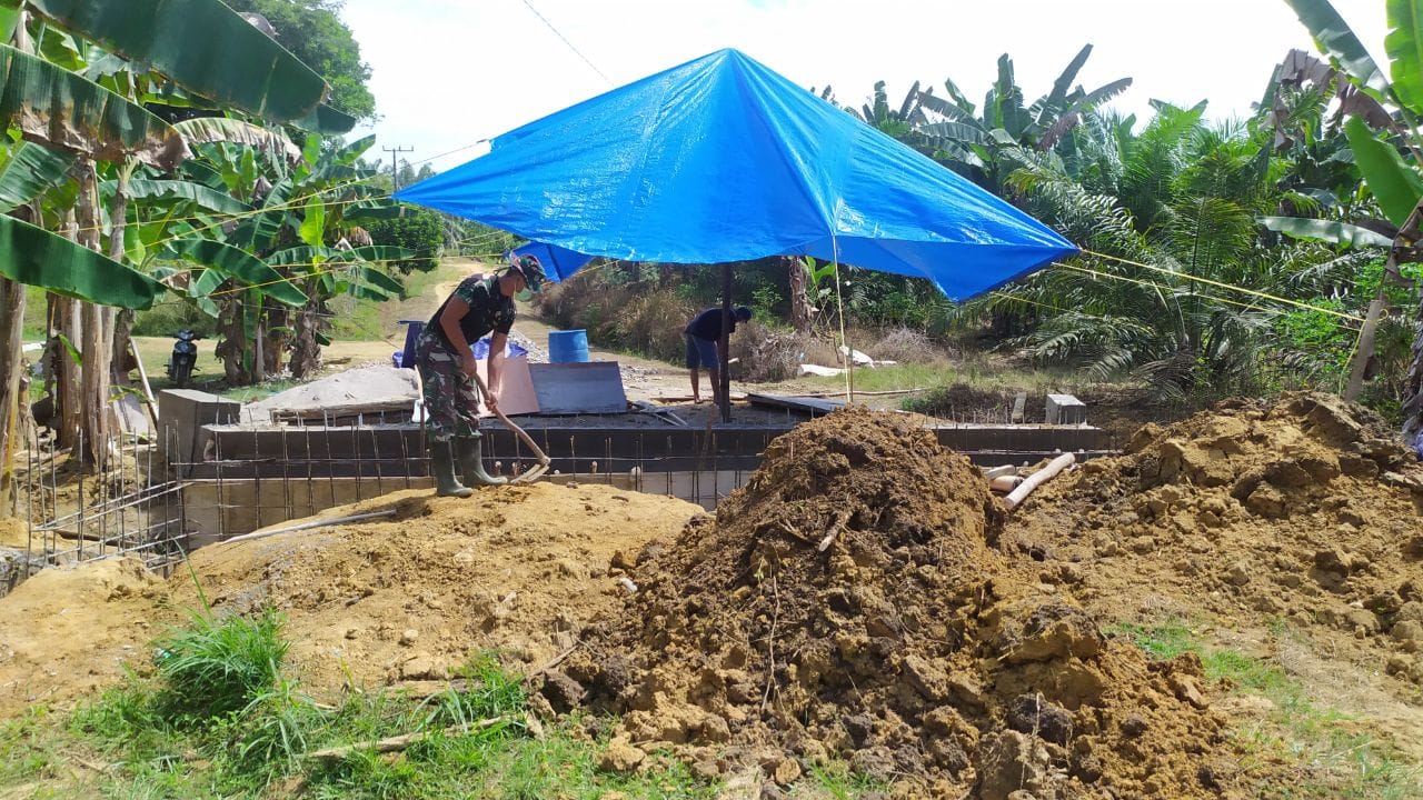 Semangat Goro Terus Terjalin Antara TNI dan Masyarakat