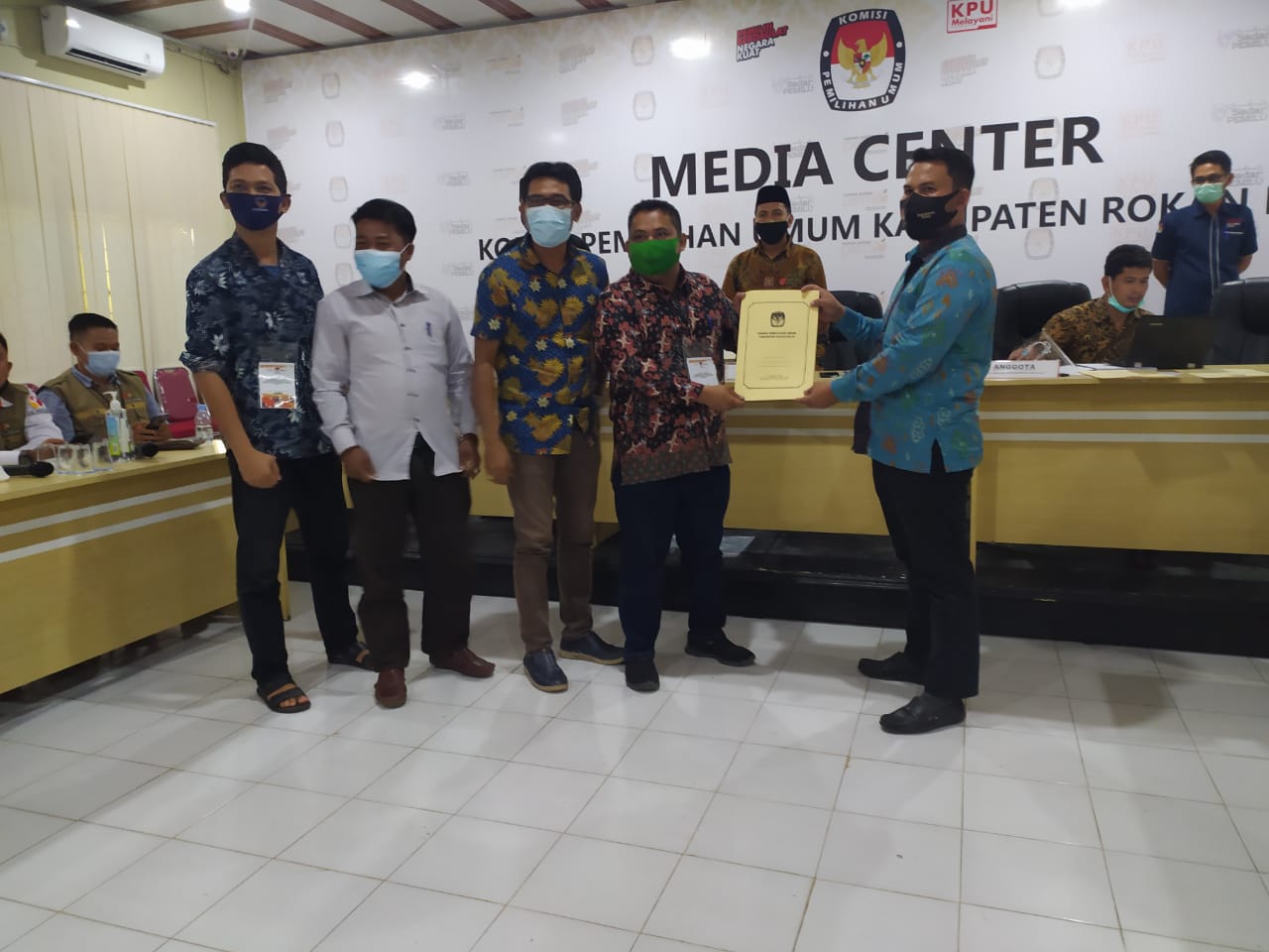 Pleno KPU Rohil Usai, Afrizal Sintong-H Sulaiman Peroleh 94.515 Suara