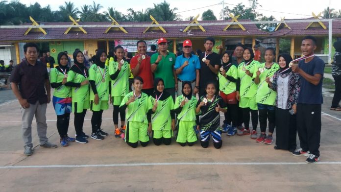 Tim voli putri Balai Jaya Raih Medali Emas Kalahkan Rantau Kopar