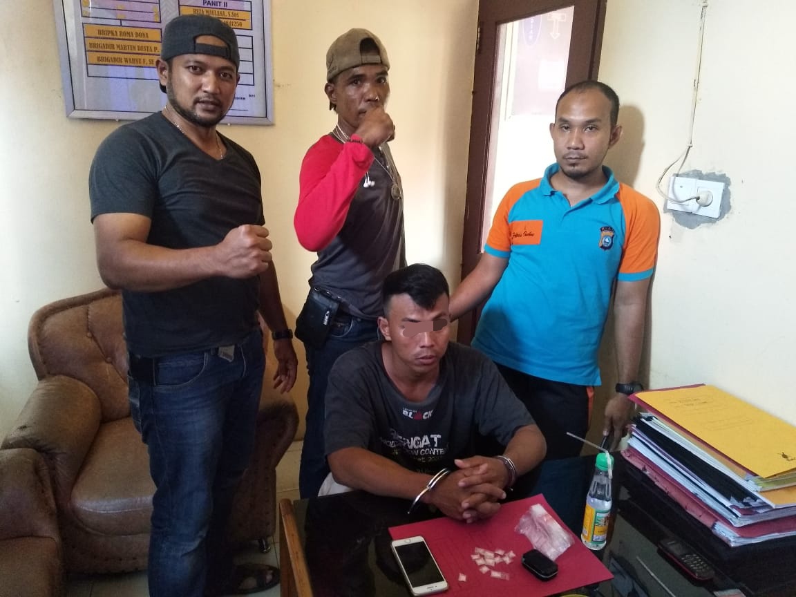 Miliki 12 Paket Sabu, Mantan Honorer Satpol PP Diamankan Polres Inhu
