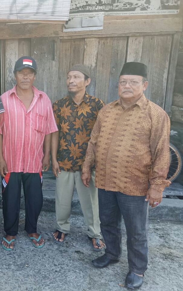 Ajak Warga Tolak People Power, Sadimo Tokoh Masyarakat Pulau Halang Hulu Jangan Terprovokasi