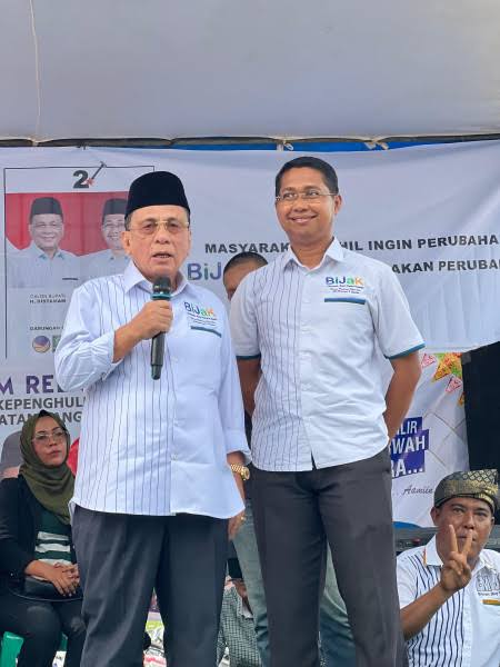 KPU Rohil Tetapkan Paslon Bistamam dan Jhoni Charles Pemenang Pemilukada