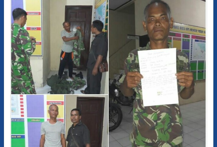 HEBOH! Kodim 0321 Rohil Tangkap Tentara Gadungan di Kubu