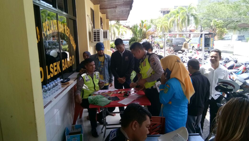 WAJIB HELEM!! Satlantas Polres Razia Hunting Dibagansiapiapi Penindakan Kasat Mata