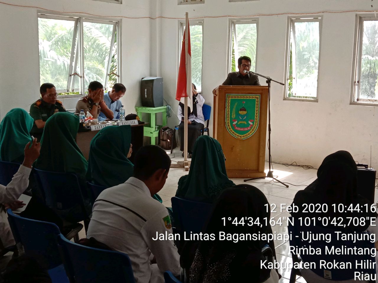 Danramil Hadiri Musrenbang di Kecamatan Rimba Melintang