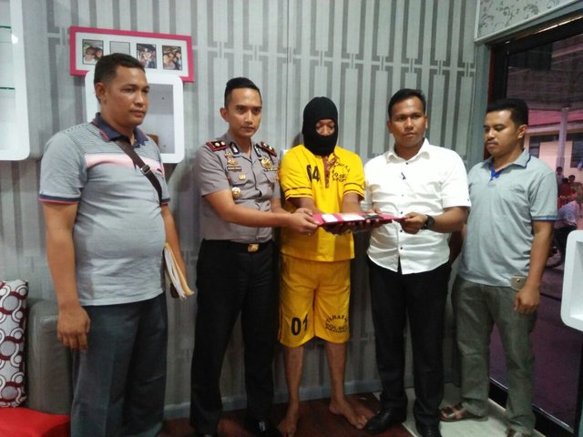 Warga Baganhulu Ditangkap Polsek Bangko Bersama BB Sabu Senilai Puluhan Juta