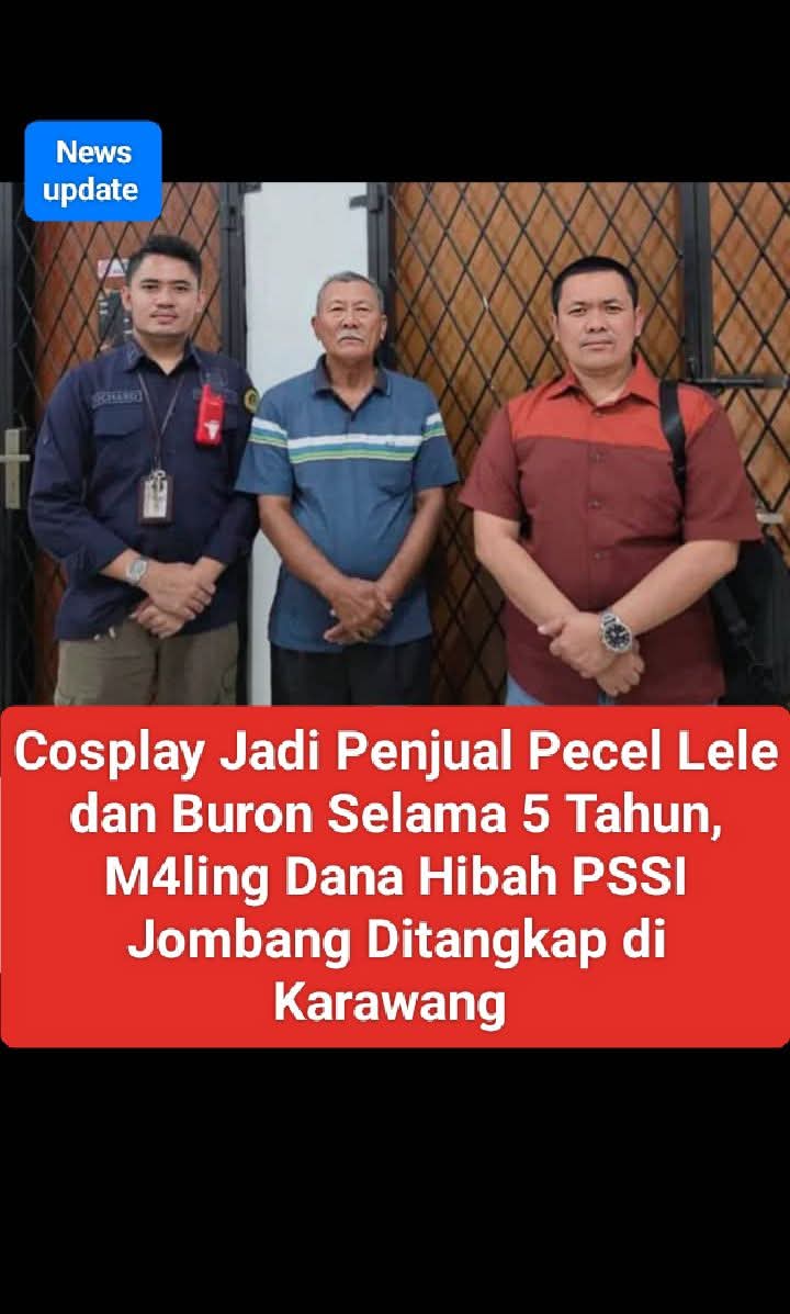 Pelarian Hariyono (69), mantan ASN Pemkab Jombang, akhirnya terhenti di tangan Tim Kejaksaan