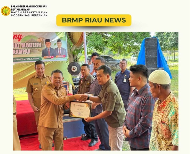 Universitas Pahlawan Raih Prestasi Terbaik Ketiga Inseminator Kabupaten Kampar Universitas Pahlawan Raih Prestasi Terbaik Ketiga Inseminator Kabupaten Kampar