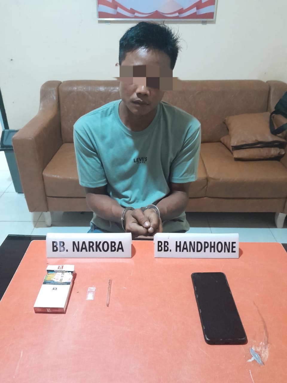 Pelaku Narkoba di Tangkap Tim Ojoloyo di Peron Sei Jernih