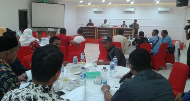 DLH Rohil Expose Kajian Ganti Rugi Lingkungan Dampak Limbah PT. SRM