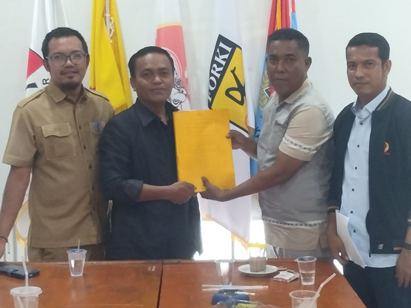 KONI Rohil Terima Aset dan Berkas SPJ dari Pengurus Lama Untuk di Verfikasi