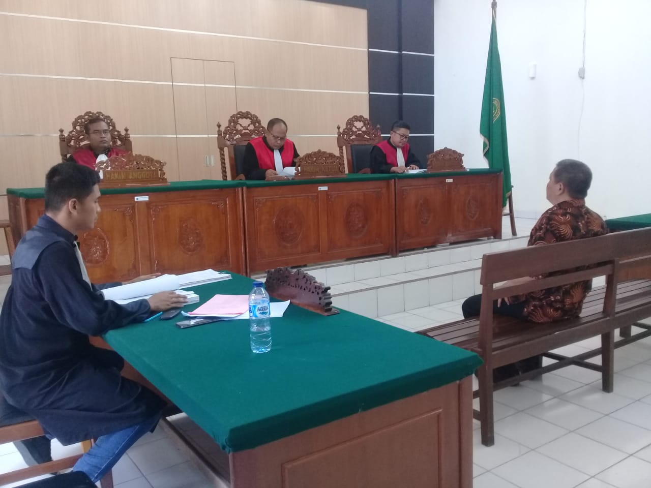 PN Rohil Gelar Sidang Pengusaha Williem Alias Atong Terkait Kawasan Alam/Tata Ruang