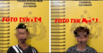 Polres Rohil Tangkap Dua Pelaku Curat di Tanah Putih, Ini Kronologinya