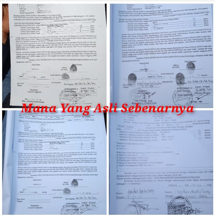 Dugaan Tumpang Tindih Surat Tanah Sekjen DPP PJID-Nusantara Minta Penagak Hukum Netral