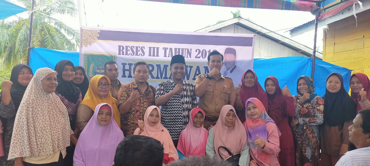 Tampung Aspirasi Masyarakat, Anggota DPRD Rohil Hermawan Laksanakan Reses Di Labuhan Tangga Hilir