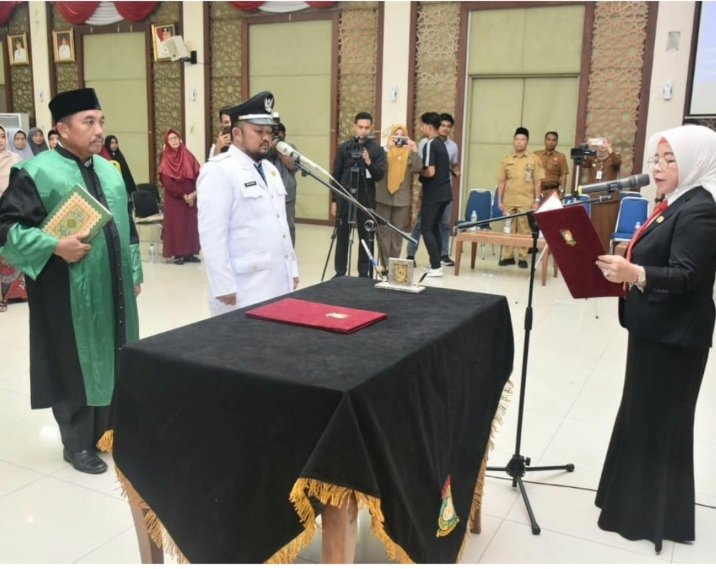 Dedi Wahyudi Kembali Menjabat Kepala Desa Tanjung Rambutan