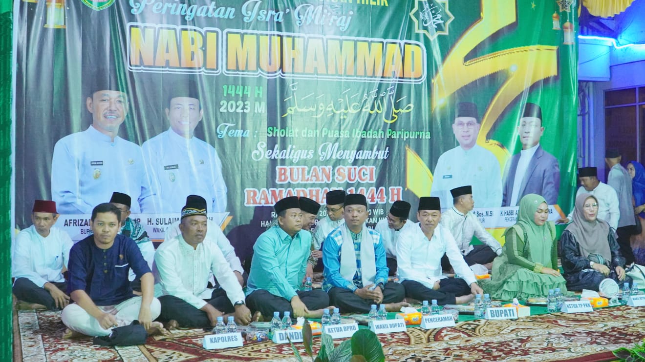 Pemkab Rohil Gelar Peringatan Isra Mi'raj Nabi Muhammad SAW