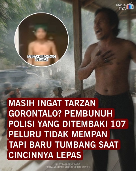Pembunuh Polisi Ditembak 107 Kali Tidak Mempan, Baru Tumbang Saat Cincinnya Dilepas