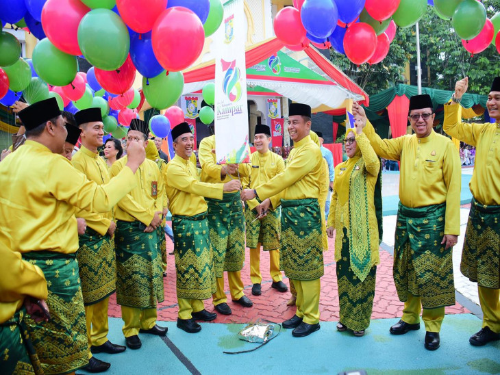 Peringatan HUT Kampar ke 76, Bupati Ahmad Yuzar Paparkan Capaian Program Prioritas