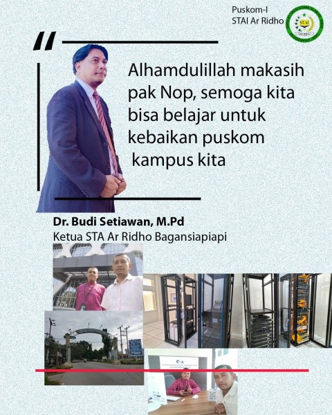 STAI Ar Ridho Bagansiapiapi Kunjungi Politeknik Negeri Bengkalis