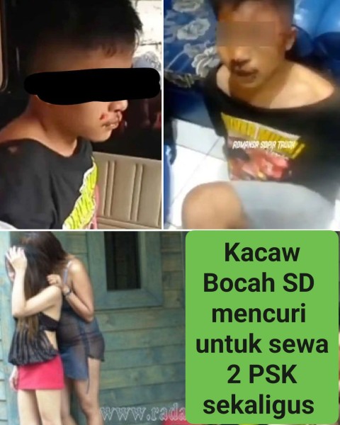 Bocah SD Sewa 2 PSK Sekaligus dalam Sehari, Uangnya Hasil Mencuri