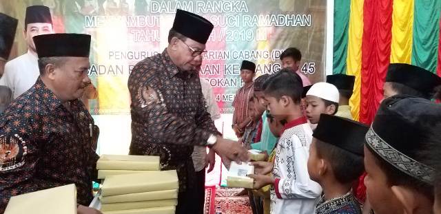 DHC Badan Kejuangan 45 Rohil Adakan Sunatan Massal