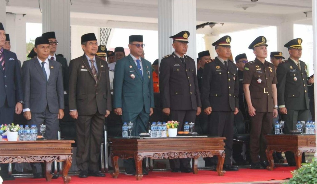 Dandim 0321/Rohil Hadiri Upacara Hari Lahir Pancasila  diBagansiapiapi