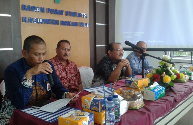 Kabiro BPS RI Monitoring Pembangunan Kantor BPS Rohil