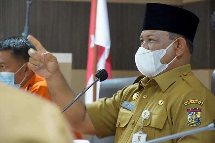 Angka Penularan Covid-19 Kampar Tinggi dibanding Nasional, Kampar kembali akan Berlakukan PPKM