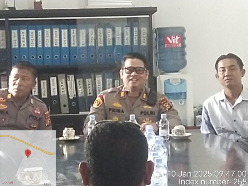 Akp Primadona Ajak Semua Elemen Masyarakat Berkontribusi Jaga Kamtibmas Di Mandau