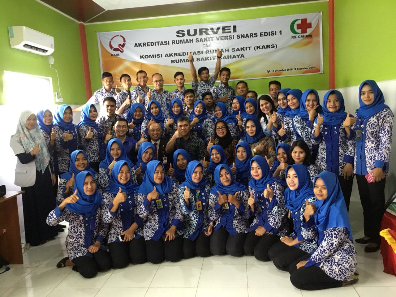 KARS Survey Rumah Sakit Cahaya di Rohil, dr Suratmin : Kita Hadir Disetiap Ada Permasalahan