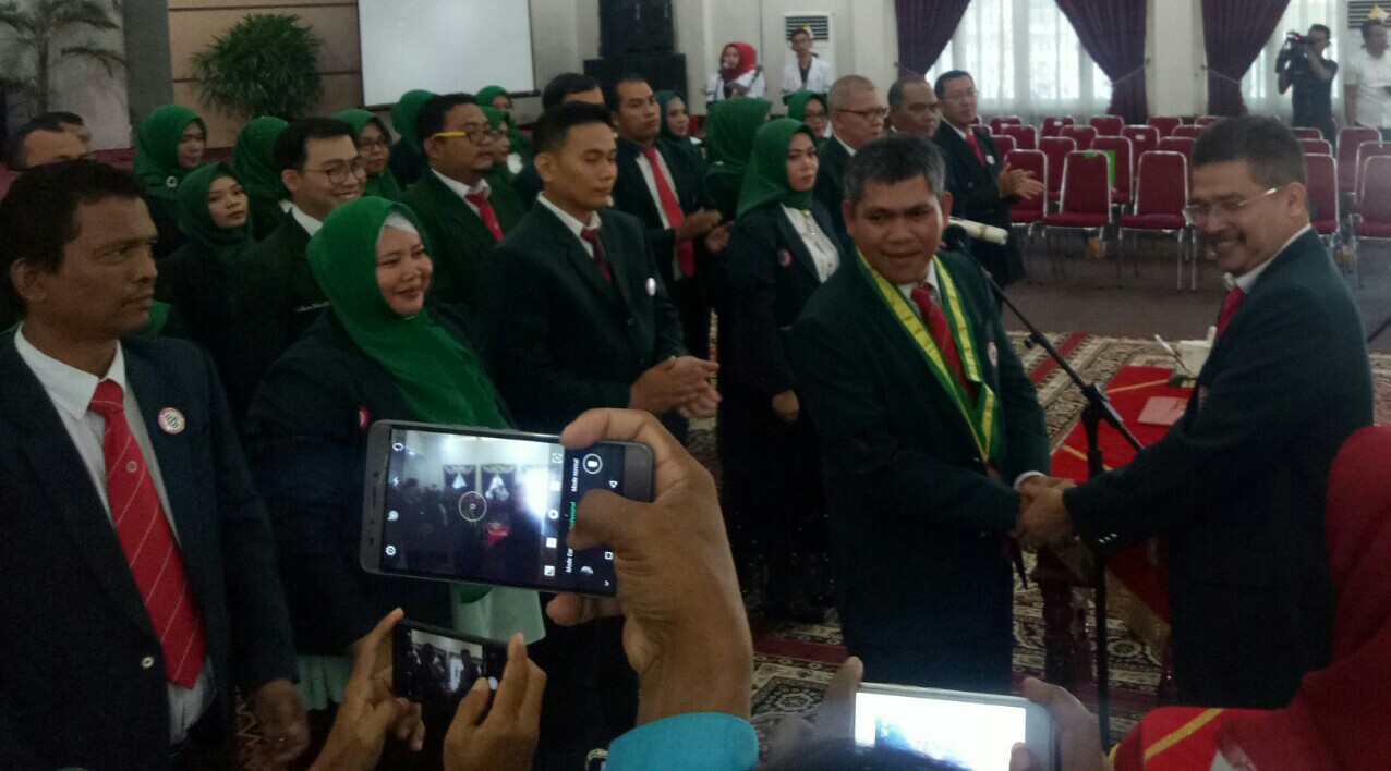 dr Suratmin Kembali Nahkodai IDI Rohil Periode 2018 - 2021