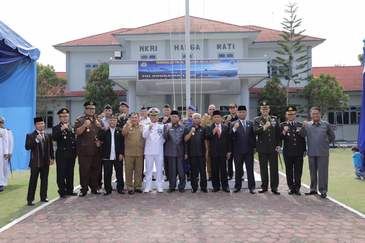 Plt Bupati Asahan Hadir HUT TNI AL ke-74