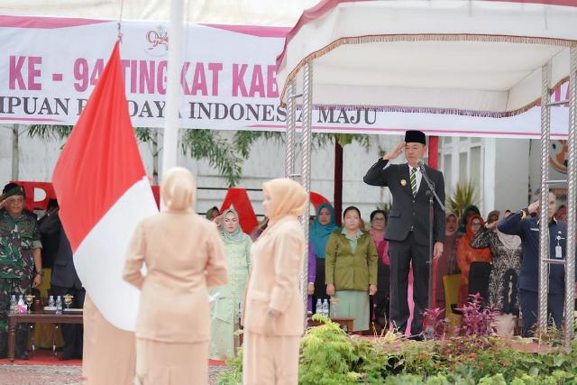 Pemkab Rohil Gelar Upacara Peringatan Hari Ibu Ke - 94 Tahun 2022
