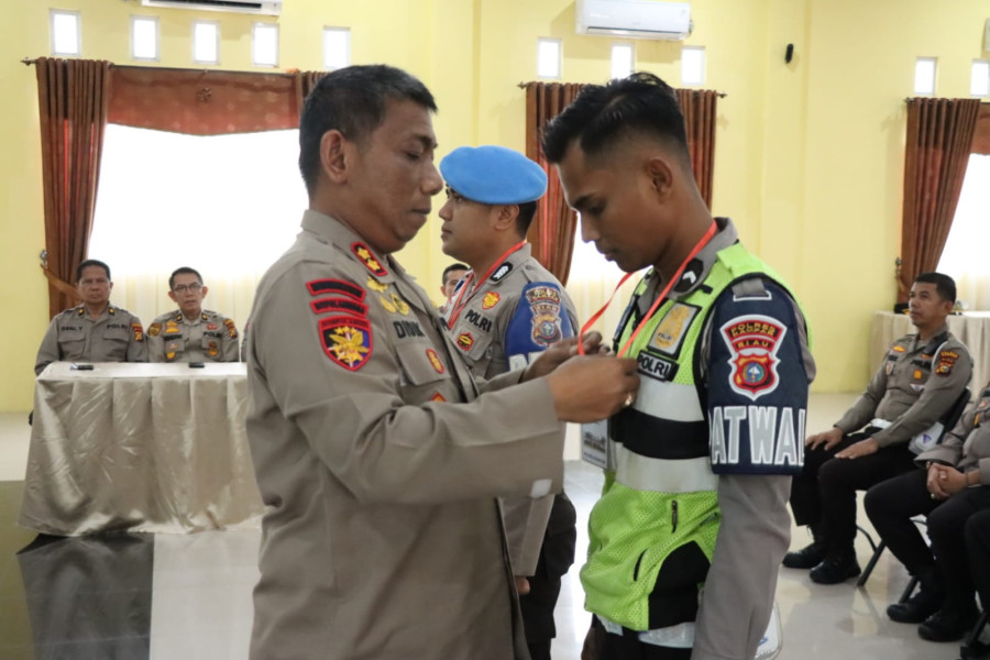 Kesiapan Operasi Ketupat Lancang Kuning 2023, Polres Kampar Gelar Lat Pra Ops Ketupat Lancang Kuning