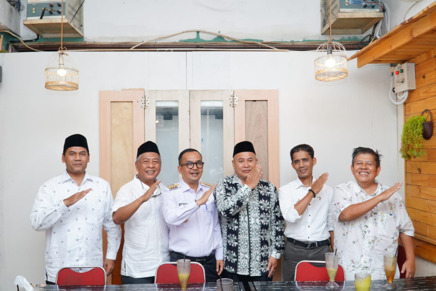 Tinjau Pesantren Mawaridussalam, Pj. Bupati Kampar Firdaus ; Siap Mendukung Pembangunan Pesantren.