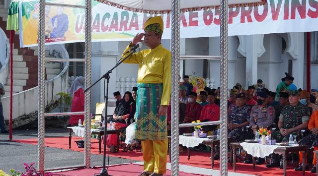 Pemkab Rohil Peringati Hari Jadi Provinsi Riau Ke - 65