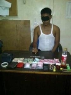 Polsek Bangko Tangkap Kurir Sabu-sabu