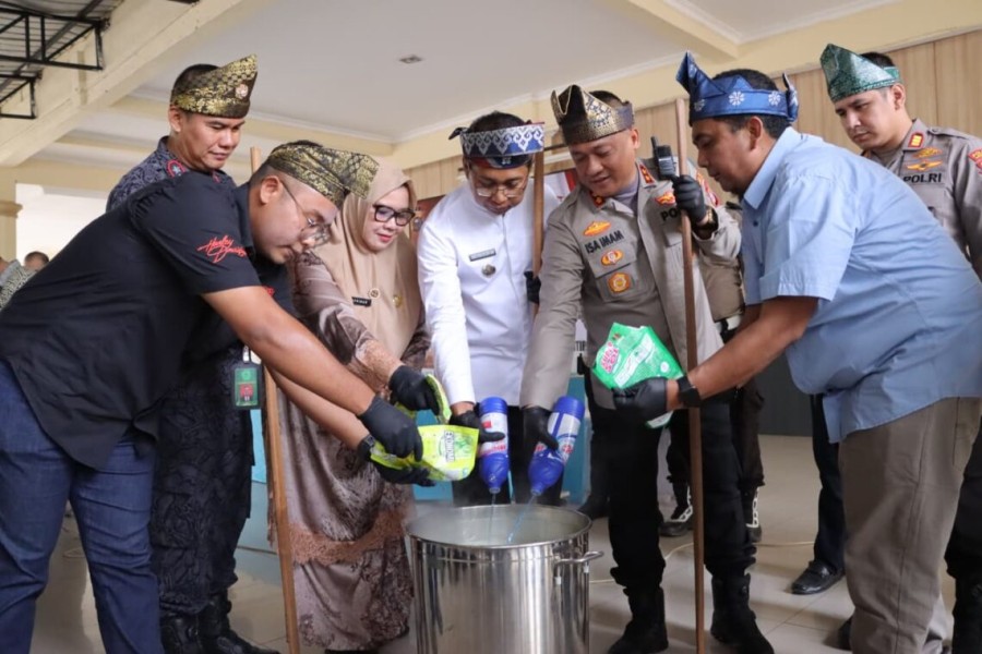 Polres Rohil Kembali Musnahkan 4 Kg Sabu, Ribuan Ekstasi dan Happy Five