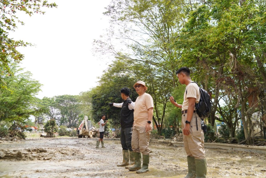 Pembersihan Kantor Pemerintahan Aceh Tamiang Capai 30 Persen
